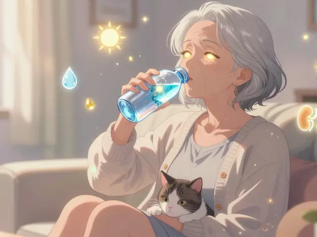 Elderly Dehydration and Diuretics: How to Protect Kidneys and Prevent Hospitalization