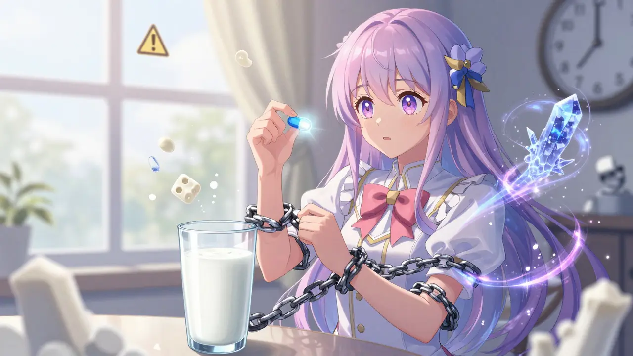 Antibiotics and Dairy: Why Timing Matters for Drug Absorption