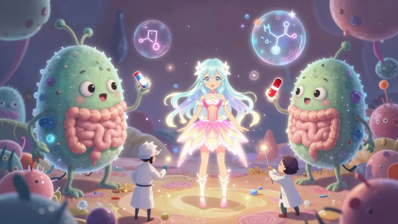 How the Gut Microbiome Changes Drug Effects and Causes Side Effects