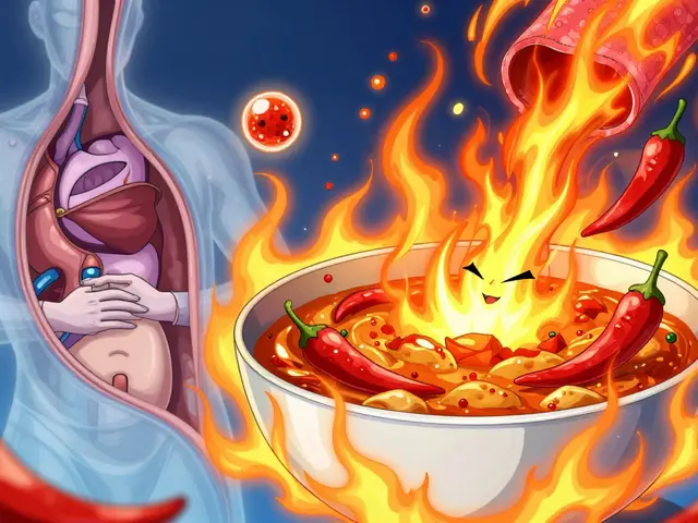 Spicy Foods and GI-Irritating Medications: How to Reduce Heartburn Risk